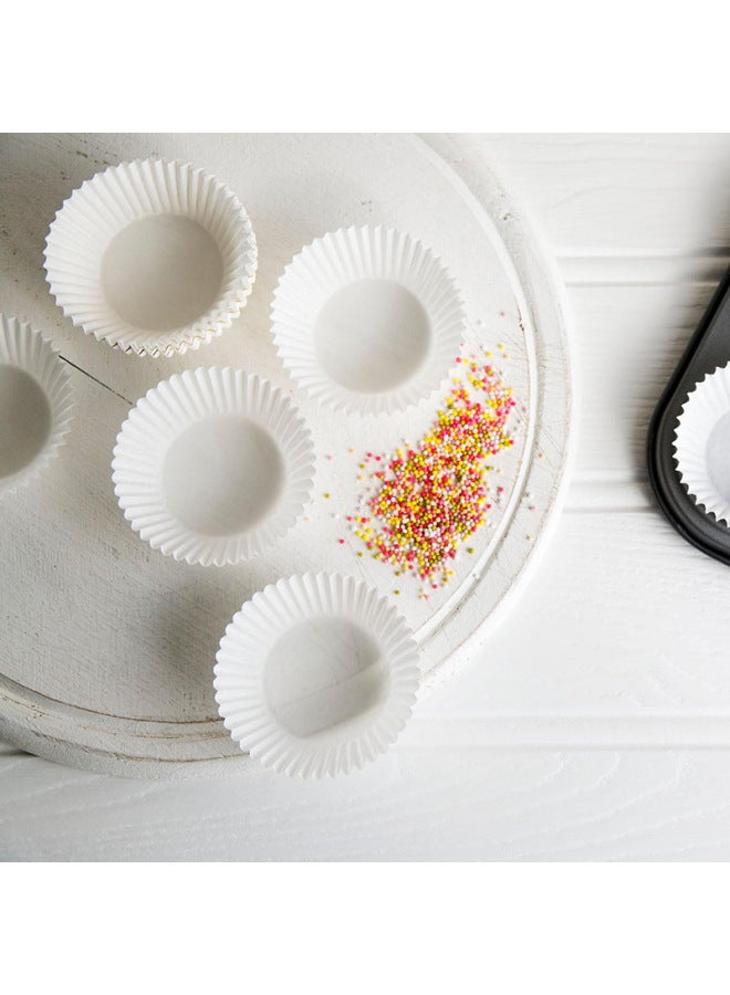 Direct Supply Cake Paper Cup Disposable Snow Mei Niang Paper Holder White Muffin Paper Cup Cake Cup Baking Paper Cup-Color:Red White Dot Round High 28 Bottom 49-1W - Image 4