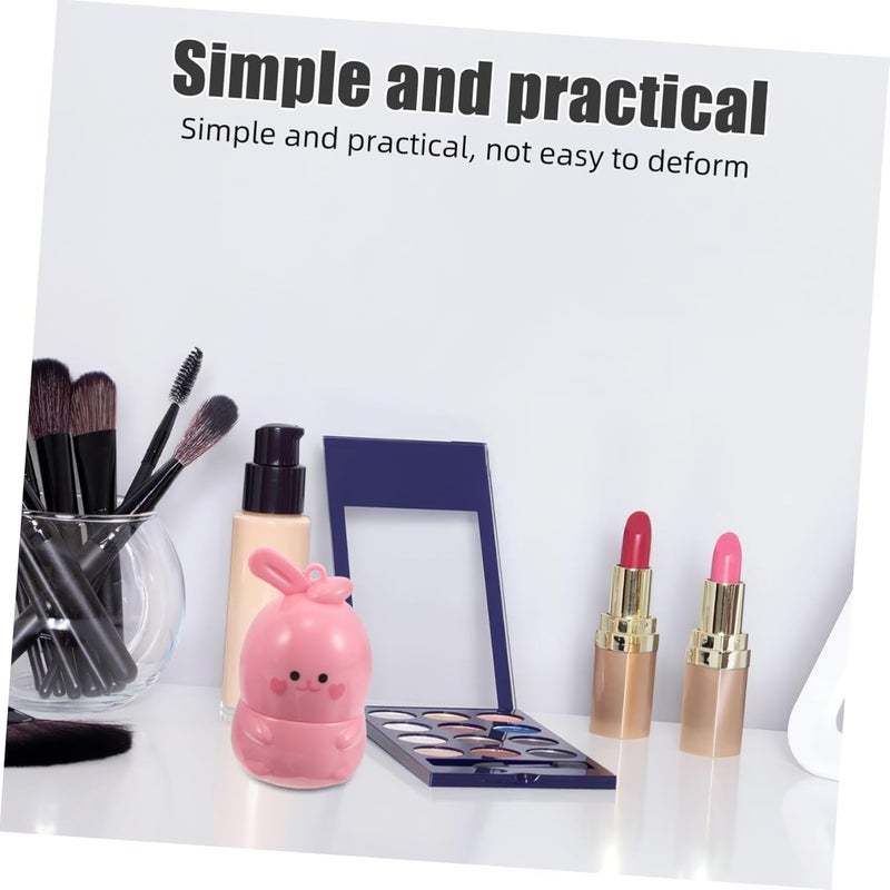 Didiseaon 2pcs Moisturizing Lipstick Cute Rabbit Shape Changing Lip Balm for Women Nourishing Lip Care - Image 5
