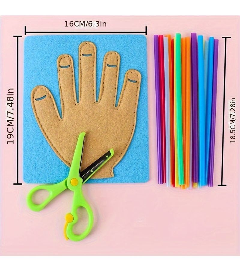 Small Foot Set Nail Practice For Fine Motor Skills Training Exercise Manual Skills Children 3 Plus - Image 2