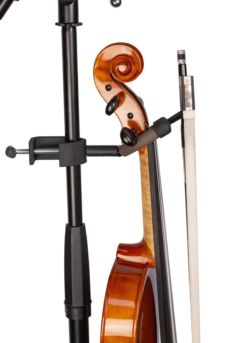 String Swing Violin Hanger for Mic or Music Stand - Image 2