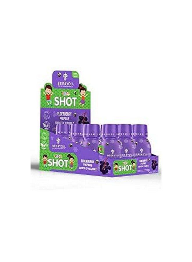 BEE & YOU BEE and You Kids Immune Support Supplement, 100% Natural Propolis, Vitamin C, Elderberry, Raw Honey, Antioxidants, Alternative to Gummies, Great Taste, 12 Pack, 1.69 fl. oz Each - Image 4