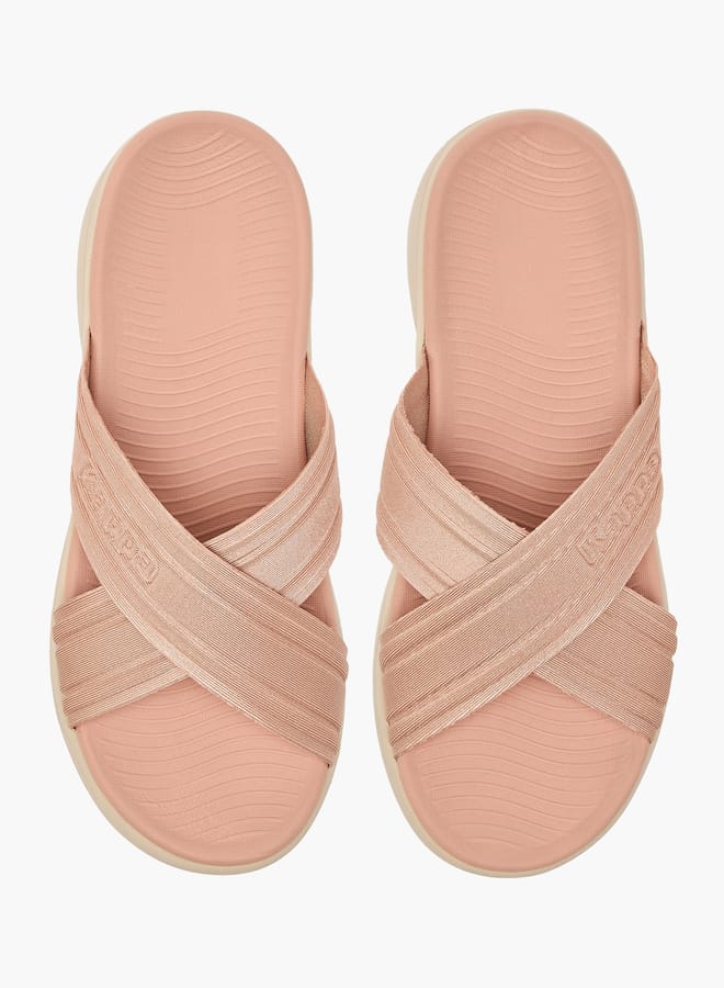 Kappa Women's Cross Strap Slip-On Sandals - Image 2
