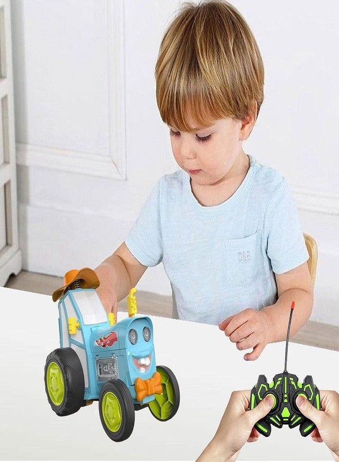Crazy Jumping Remote Control Car with Music and Light Rechargeable Stunt Car Music and Dance Toy for Kids Ages 3 and Up  - Image 5