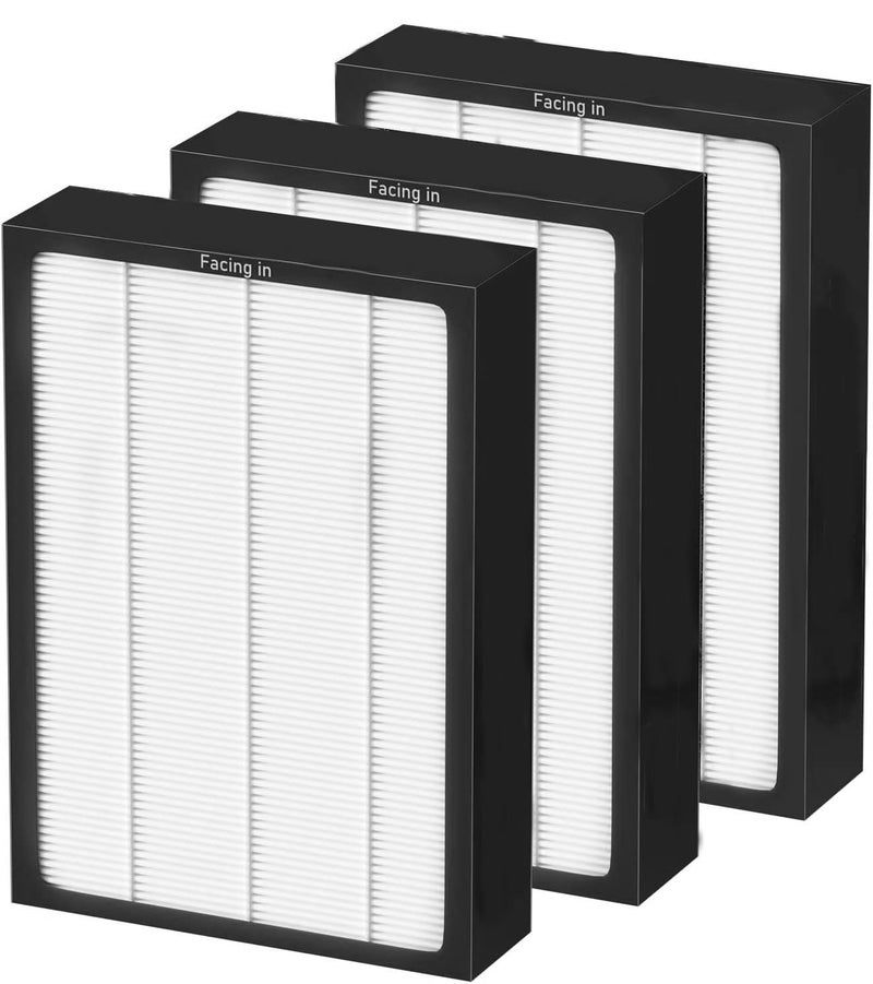 finehepa Finehepa Replacement Filter Compatible with Blueair Classic 501 503 510 550E 555EB 601 603 650E 505 605 Air Purifiers Set of 3 Premium Replacement Filter  - Image 1