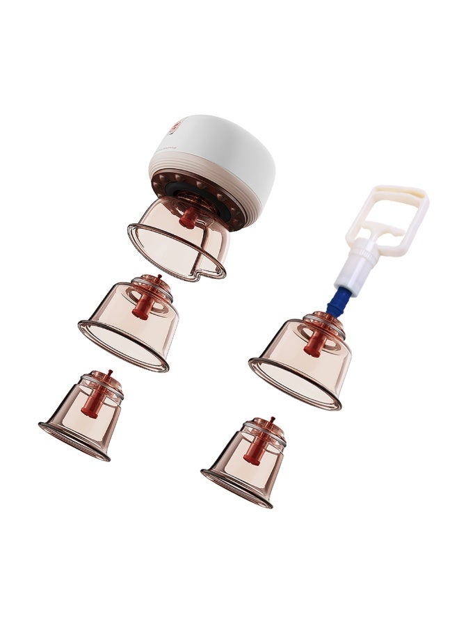 Techlove Cupping Therapy Kit – Electric & Manual Cupping Set with Heating, Red Light, 4 Modes, Pain Relief & Cellulite Removal – Portable, Safe, Home Spa Use - Image 1