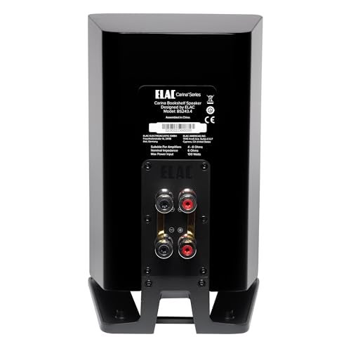 ELAC BS243.4-SB Carina Premium Bookshelf Speakers - (Pair) Satin Black - Image 5