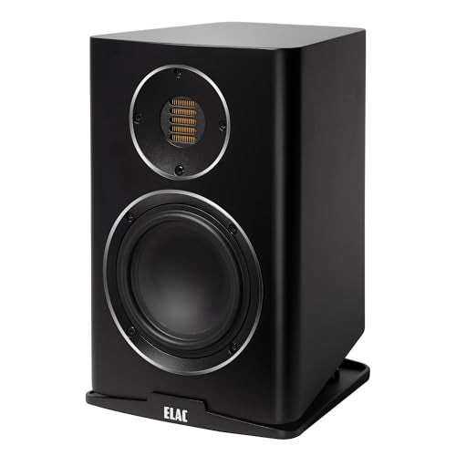 ELAC BS243.4-SB Carina Premium Bookshelf Speakers - (Pair) Satin Black - Image 2