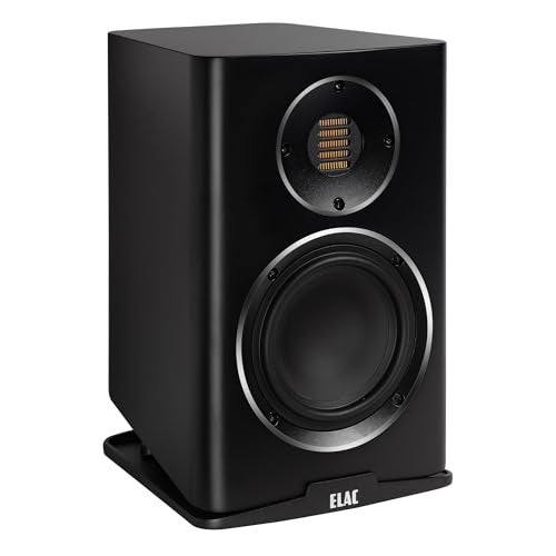 ELAC BS243.4-SB Carina Premium Bookshelf Speakers - (Pair) Satin Black - Image 3