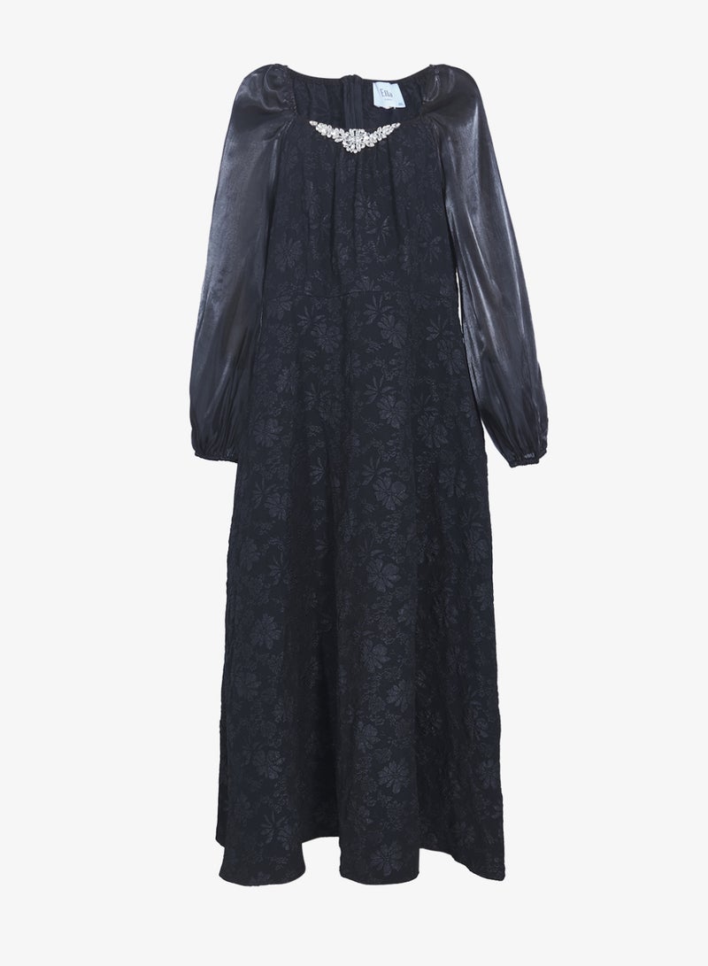 Ella Plus A-line Lace Dress - Image 1