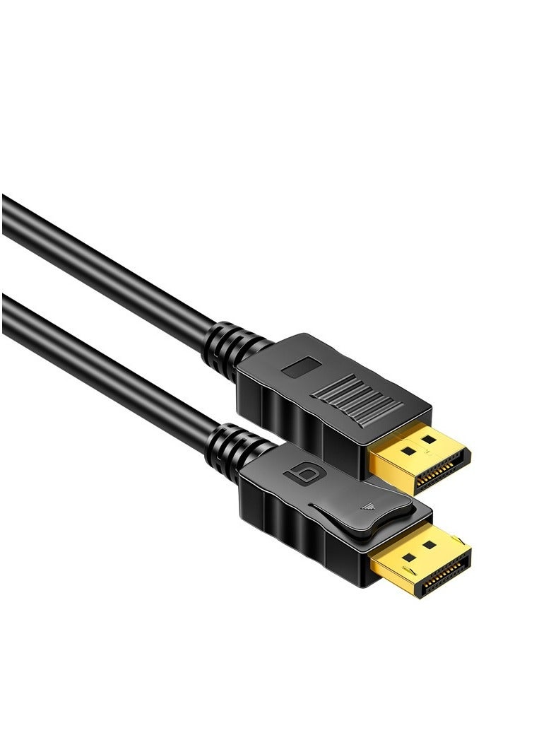 DisplayPort to DisplayPort Cable 1.8M – DP to DP Cable 4K@60Hz Video Cord for Gaming, Laptops, Monitors, Projectors – Support HDR, 2K 144Hz, 1080P 240Hz, Audio & Video Sync, Gold-Plated, Durable PVC – 3D Compatible  - Image 4