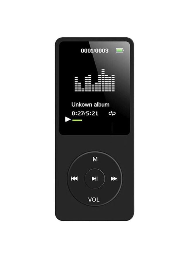 Portable MP3 Music Player H310-B Black - Image 1