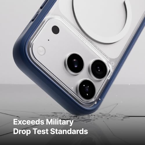 RhinoShield Phone Case Compatible with MagSafe for iPhone 17 Pro Max Mod NX Modular Protective Bumper Case with Backplate Superior Magnetic Military Grade Drop Protection Graphite - Image 3