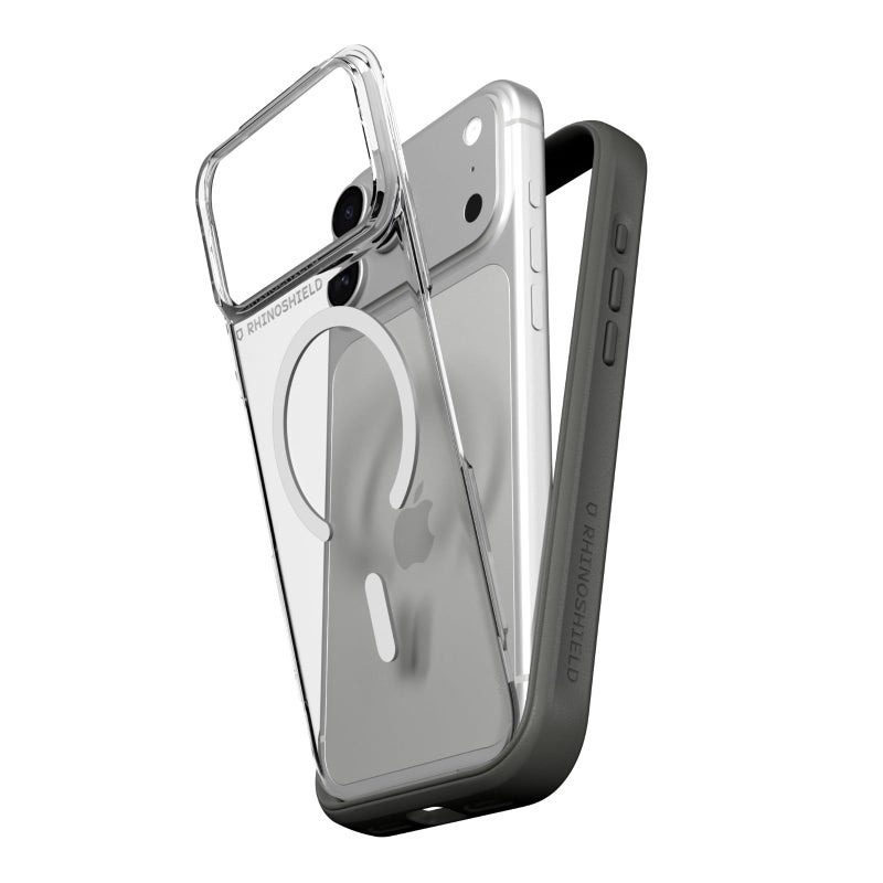 RhinoShield Phone Case Compatible with MagSafe for iPhone 17 Pro Max Mod NX Modular Protective Bumper Case with Backplate Superior Magnetic Military Grade Drop Protection Graphite - Image 2