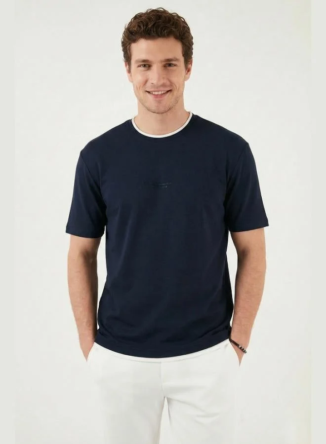 بوراتي Buratti Regular Fit Crew Neck OYSHO Fabric T-Shirt Men's T-Shirt 5904091