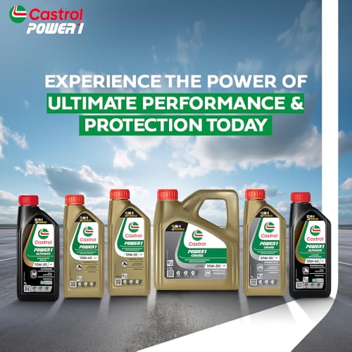 Castrol 3383314 POWER1 4T 15W-40 API SN Synthetic Engine Oil for Bikes (1L) - Image 4