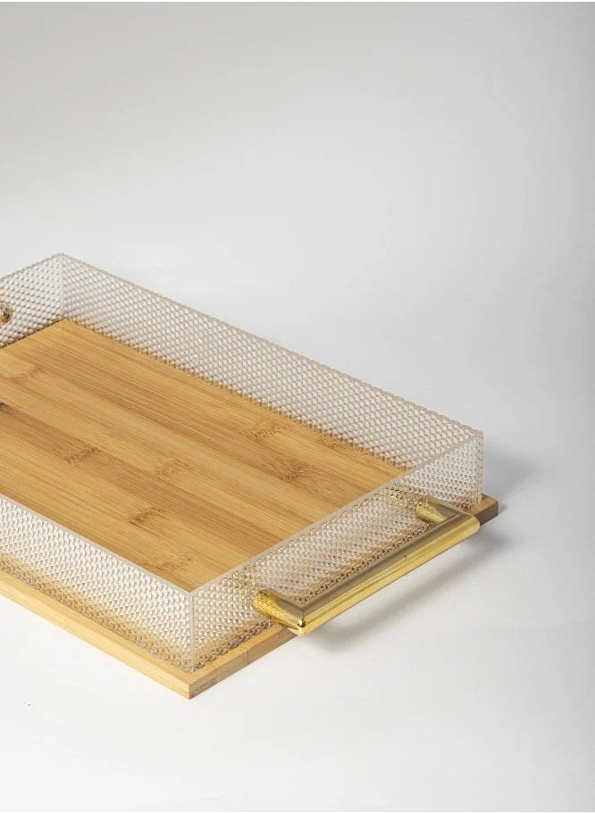 CC Bin Shihon Acrylic and wooden rectangular single tbsp  - Image 4