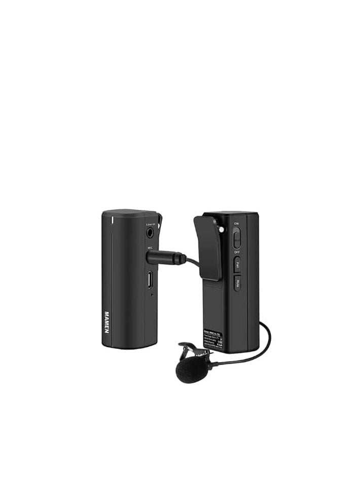 Mamen Mic WMIC-5G PRO 2.4G UHF Wireless - 1x Receiver 2x Transmitter  - Image 4