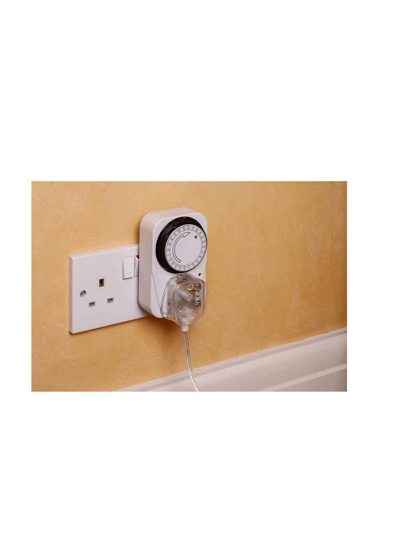 ABBASALI 24 Hour Segment Timer Switch - Energy Saver Plug Standard - Image 3