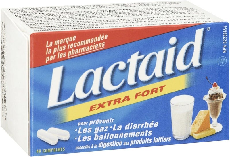 Lactaid أقراص قابلة للمضغ بقوة إضافية - Image 4