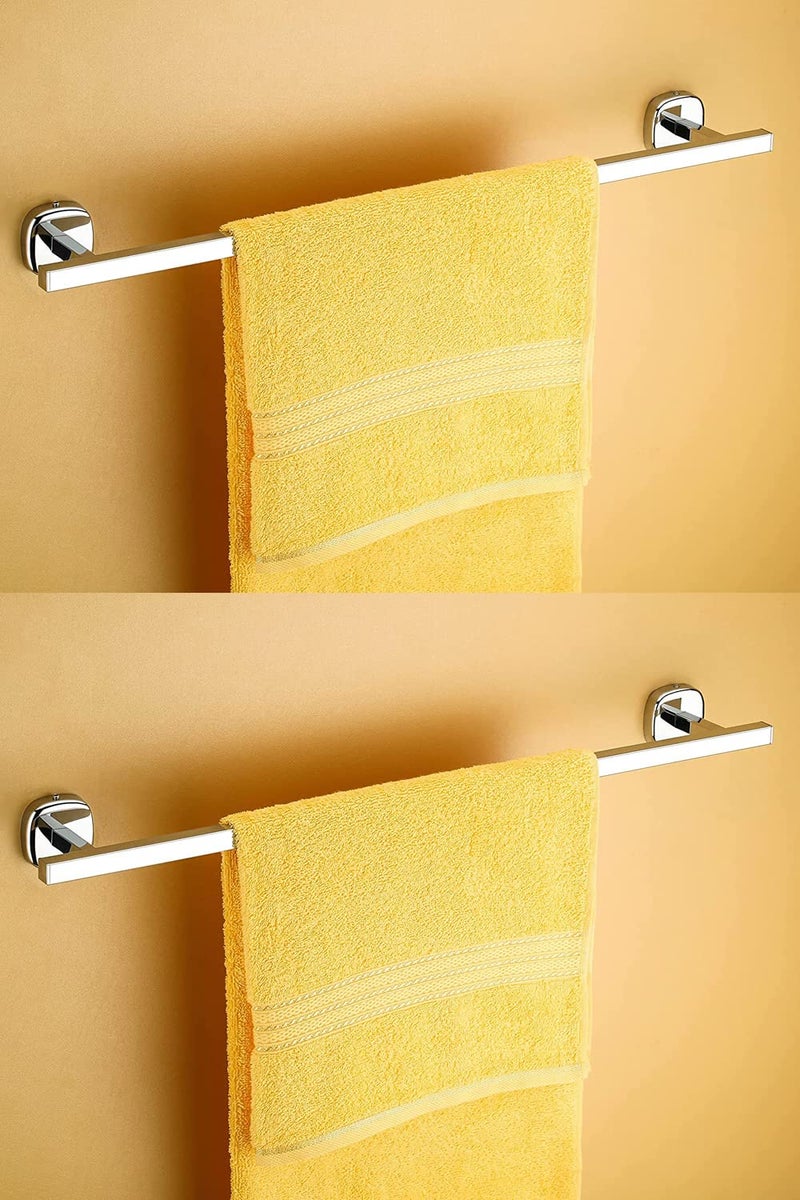 iSTAR Square Towel Rod/Towel Holder/Towel Stand/Towel Hanger Stainless Steel 24 inch Longer (Pack of 2) - Image 5