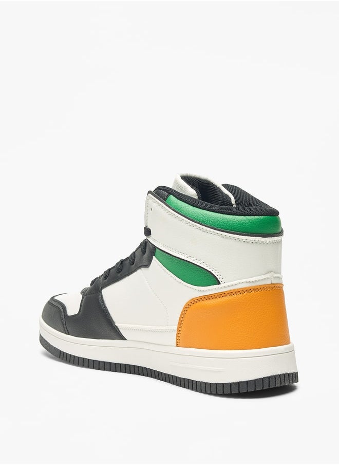 Kappa Men's High Top Sports Shoes with Lace-Up Closure  - Image 2