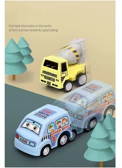 General 24 Pieces Mini Vehicles Pull Back Cars Toys Set,City Cars and Trucks Toy Mini Model Vehicles Set for Toddlers, Boys, Girls’ Educational Play Party Favors, Birthday Gift  - Image 3