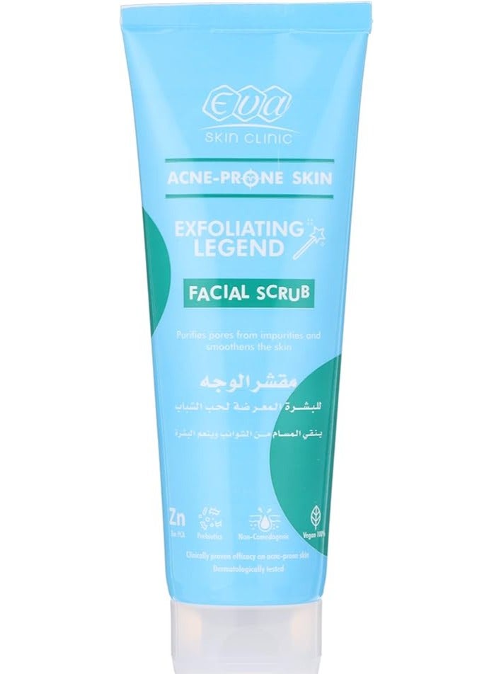 Eva Eva Skin Clinic Acne Prone Skin Facial Scrub 100 Ml