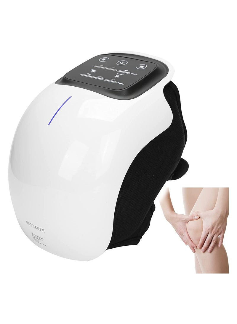 ELTRAZONE Cordless Knee Massager, FDA Registered, Infrared Heat and Vibration Knee Pain Relief for Swelling Stiff Joints, Stretched Ligament and Muscles Injuries, August 2022 Longer Knee Straps  - Image 5