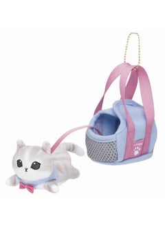 Blue basket shark cat, about 10cm.