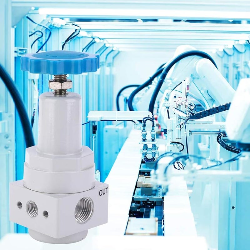 Brass Plated Thread Air Regulation Valve For Pneumatic Systems Heavy Duty - Image 5