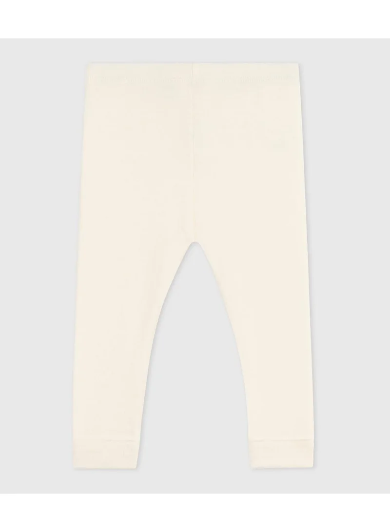 Petit Bateau Babies' plain cotton leggings