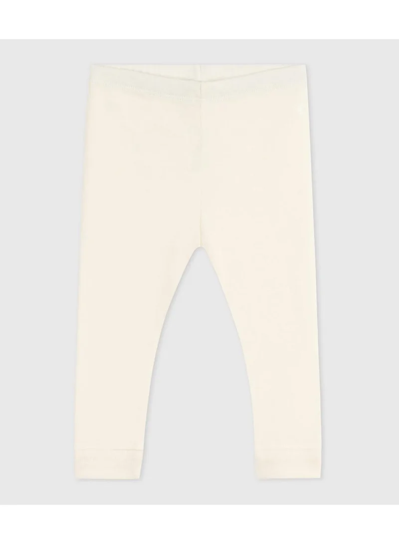 Petit Bateau Babies' plain cotton leggings
