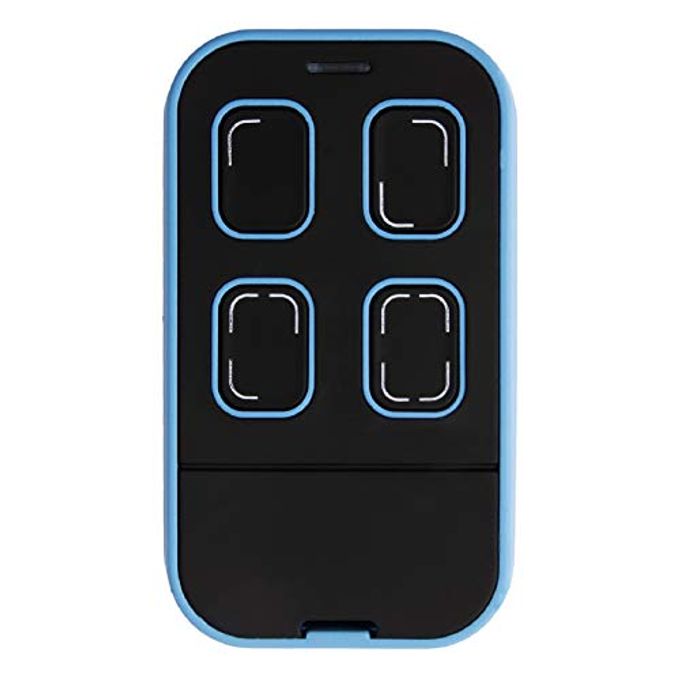 XIHADA Universal Garage Door Opener Remote Cloner Universal Gate Opener Remote Cloning Homelink Programmable Learning Key Fob 4-Buttons Multi Frequency 280MHZ-868MHZ (1, Blue) - Image 1