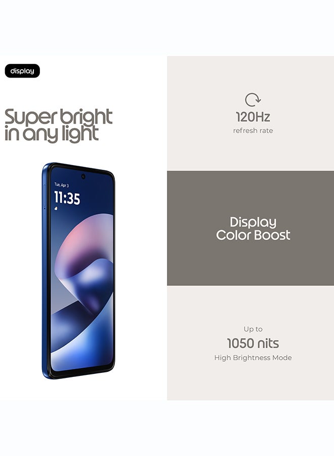 موتورولا Moto G37  Dual SIM  5.5G PANTONE Nautical Blue 4GB RAM 128GB - Middle East Version - Image 5