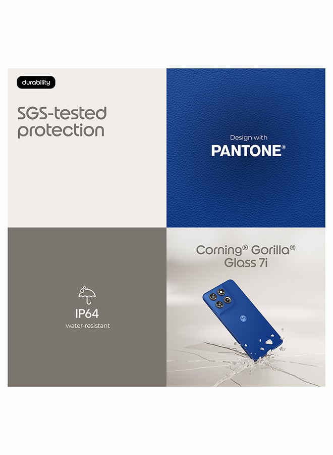 موتورولا Moto G37  Dual SIM  5.5G PANTONE Nautical Blue 4GB RAM 128GB - Middle East Version - Image 3