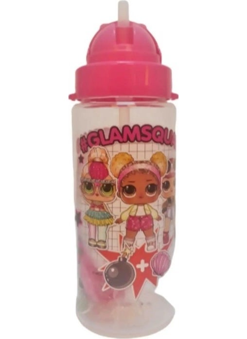 L.O.L Water Bottle Pink 500 ml 