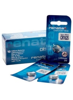 Renata 10-Pieces Renata CR1620 Swiss Made Lithium 3V Batteries  - Image 2