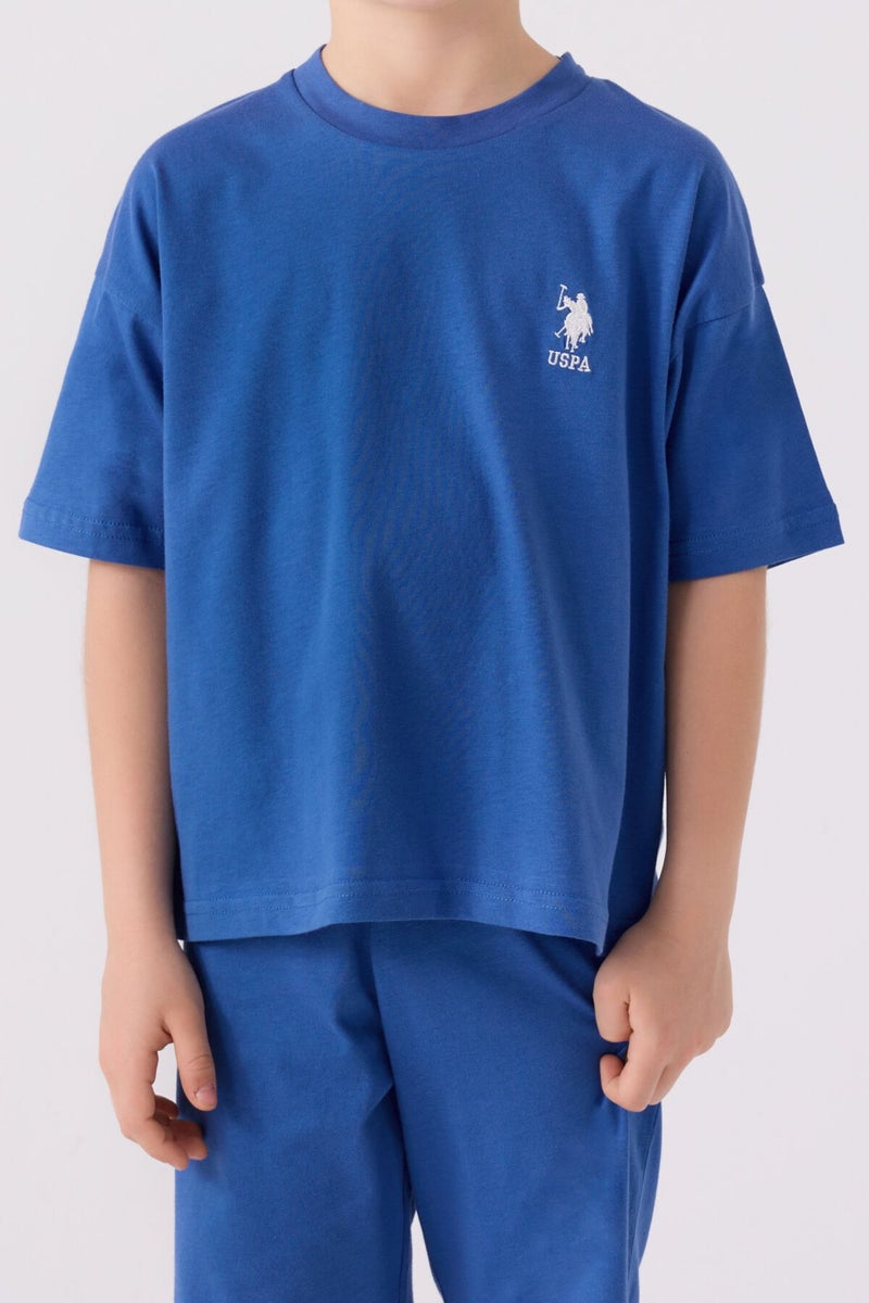 U.S. Polo Assn. Boys Cobalt Bermuda Set  - Image 4