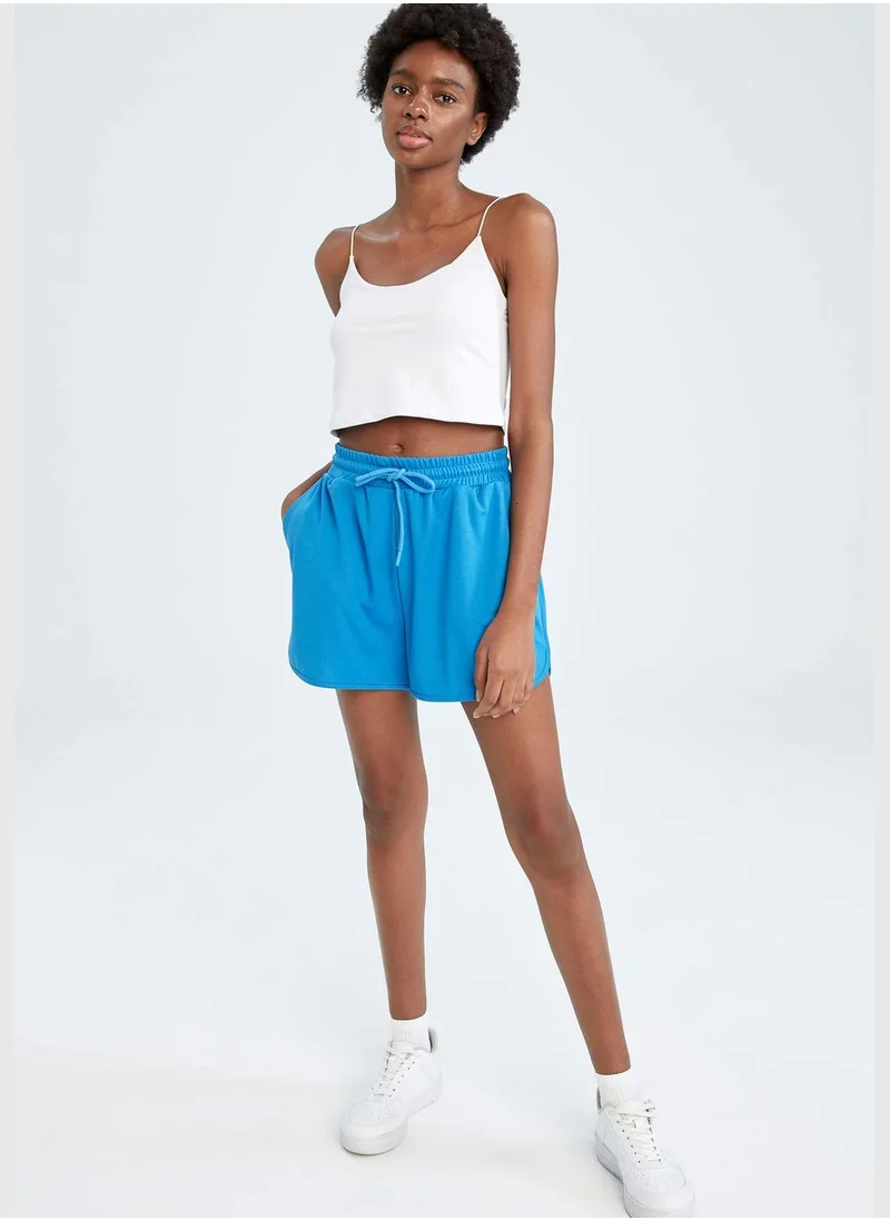 DeFacto Elasticated Tie Waist Mini Short