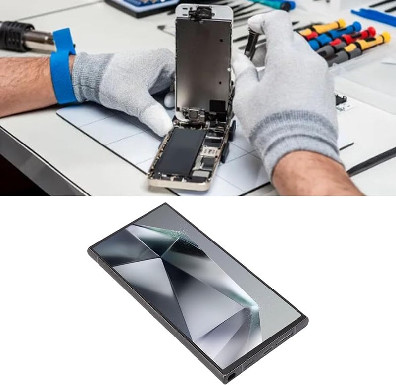 6.8 بوصة شاشة إس 24 5G إل سي دي استبدال تجميع الشاشة التي تعمل باللمس مع الإطار والأدوات - Image 3