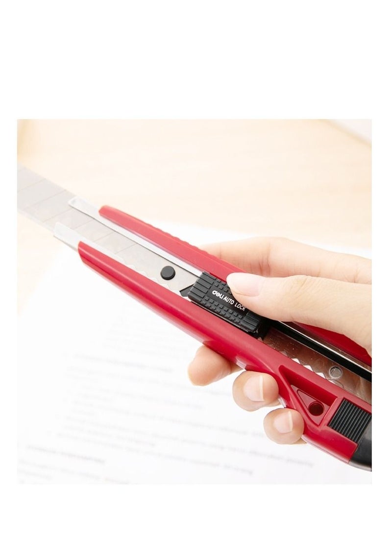 Deli 2-Piece Utility Cutter Knife Multicolour  - Image 3