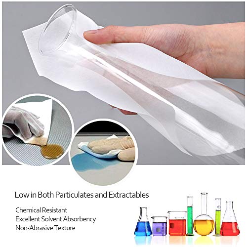 AAwipes Cleanroom Wipes Lint Free Wipes 4" x 4" Cellulose/Polyester Blend (4" x 4"-600 Pcs) Nonwoven Wipers (NW06804) - Image 4