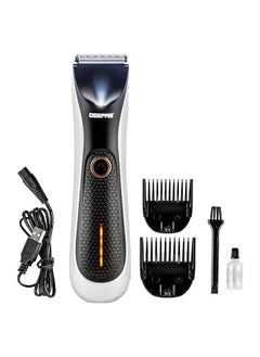 GEEPAS Professional Beard Trimmer With Pro Shield 1.0 Technology, Beard Trimmer with High Capacity Battery and Waterproof Design Black  - Image 1