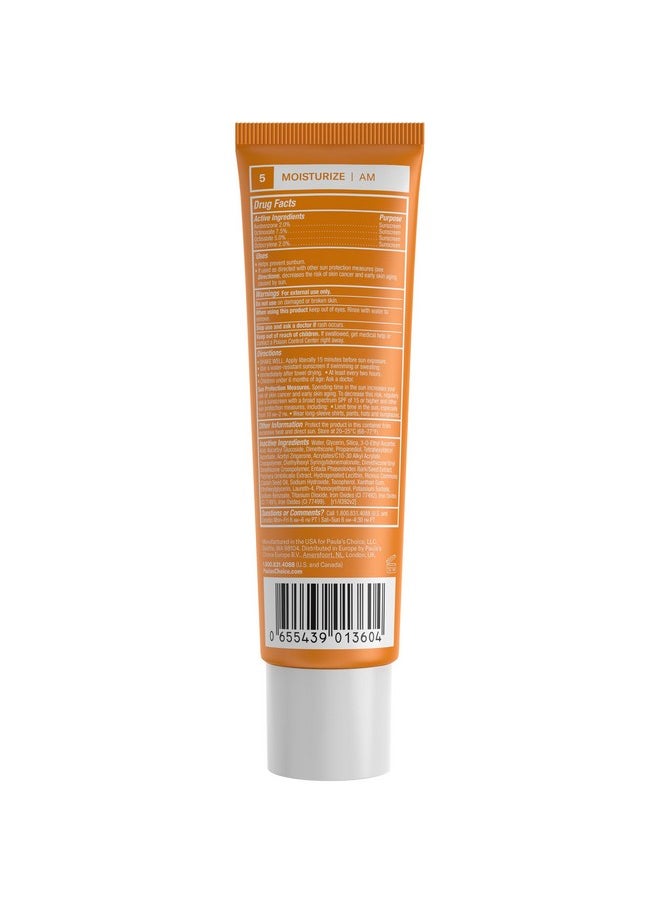 PAULA'S CHOICE - Paula’s Choice 5% Vitamin C Sheer Moisturizer SPF 50, Lightweight Invisible Broad-Spectrum Sunscreen, Brightens Dullness, Prevents Dark Spots, For All Skin Types Including Blemish-Prone, 2 Fl Oz. - Image 1
