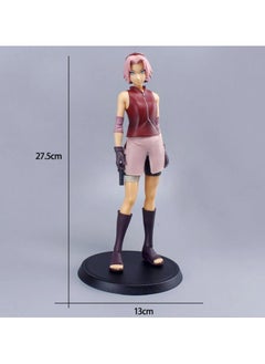 Generic 2pc 25cm Bandai Naruto Anime Figure Shippuden Uchiha Sasuke Hatake Kakashi Namikaze Minato Action Figure Collection Mode  - Image 3