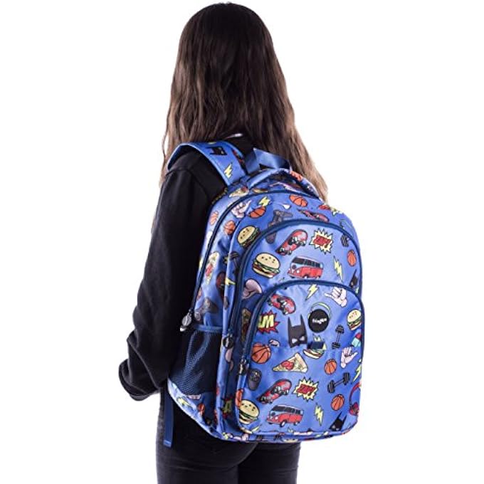 rayihni Kids MultiCompartment Waterproof Fits Laptop School Backpack 17 inches - Image 2