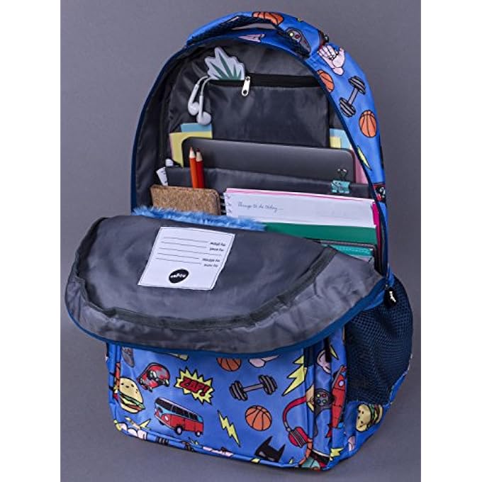 rayihni Kids MultiCompartment Waterproof Fits Laptop School Backpack 17 inches - Image 5
