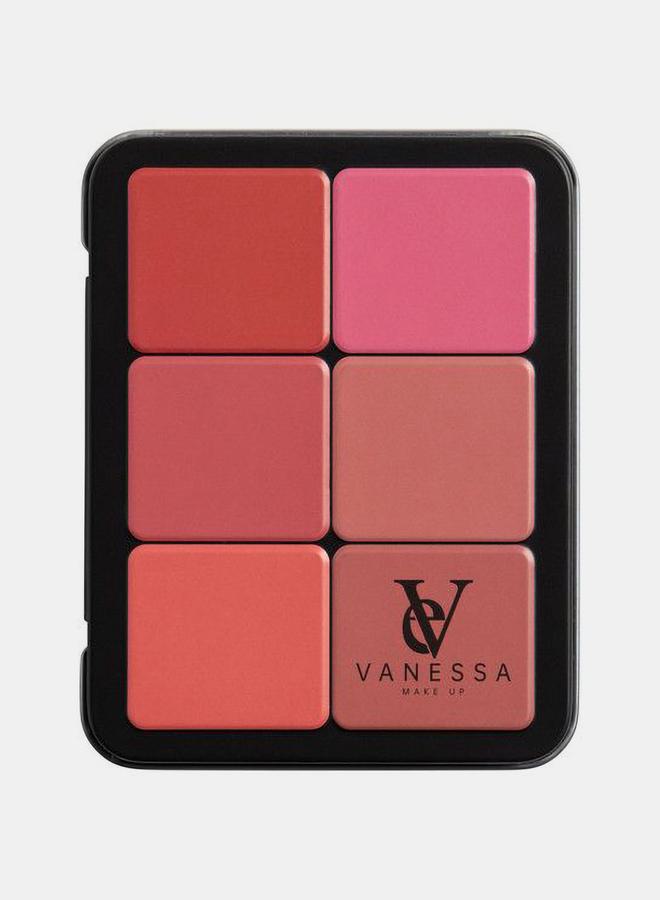 VANESSA MAKEUP Blush And Contour Creme Palette, A - Image 3