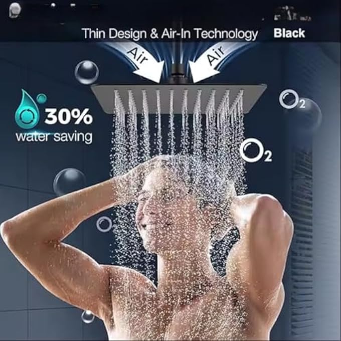 shower experience with optimal water pressureFiltered Handheld Shower Head Product specifications Installation instructions Benefits of filtration beads Watersaving statistics - Image 3