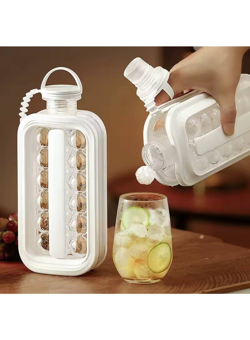 2-in-1 Silicone Ice Cube Bottle – Round Ice Ball Maker for Drinks & Cocktails M - Image 4